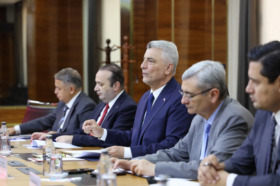 Bakan Bolat, Moldova heyetiyle bir araya geldi