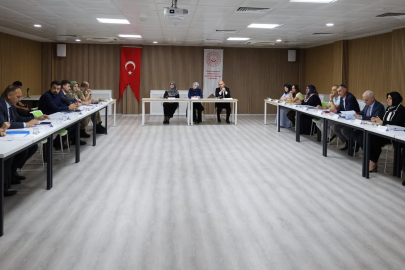 Erzincan'da kadına yönelik şiddetle mücadele toplantısı yapıldı
