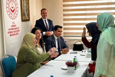 Kemah Huzurevi sakinleri Semiha Yıldırım ile buluştu