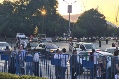 Bosna Hersek’ten yola çıkan "Filistin Konvoyu" Ankara’da karşılandı

