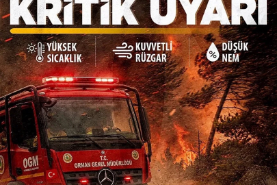 Bakan Yumaklı, vatandaşları orman yangını risklerine karşı uyardı
