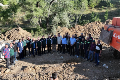 DSİ heyeti Turnaçayırı Barajı Sulama Projesi'ni sahada inceledi