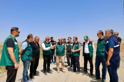 Erzincan'da arazi toplulaştırma çalışmalarına yakın takip