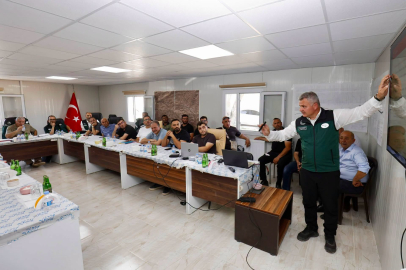 Turnaçayırı Barajı Sulama Projesi için muhtarlar ve vatandaşlarla istişare toplantısı