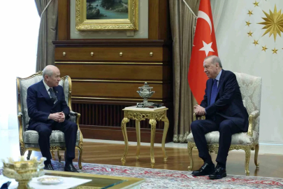 Cumhurbaşkanı Erdoğan, MHP lideri Devlet Bahçeli’yi kabul etti
