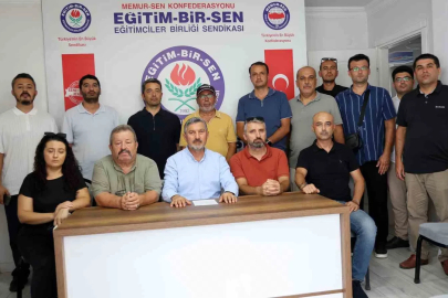 Eğitim Bir-Sen Muğla Şube Başkanı Uçak: "Kimlik kontrolü yapılmadı diye üç eğitim yöneticisinin mesleki itibarı yok edilemez"
