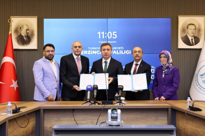 Erzincan'da özel eğitim meslek okulu için imzalar atıldı