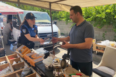 Erzincan polisinden semt pazarında dolandırıcılık ve sahte para uyarısı