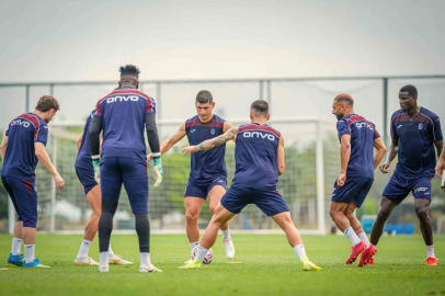 Trabzonspor’da neşeli idman
