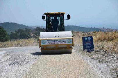 Yuntdağı’nda 10 kilometrelik yol yenileniyor
