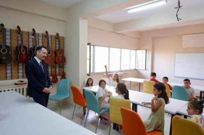 Kaymakam Hökelekli, Yaz Kur'an Kursu öğrencileriyle buluştu