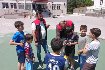 Erzincan'da öğrencilere modern tarım uygulamaları anlatıldı
