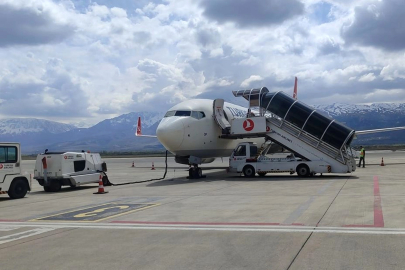 Erzincan Havalimanı temmuz ayında 48 bin yolcuya hizmet verdi