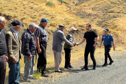 Kaymakam Taşkıran’dan köy ve mezralara ziyaret