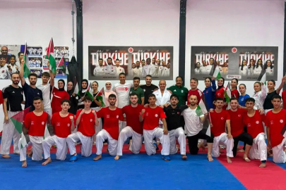 Savaşın gölgesinden tatamiye: Filistin Milli Takımı Turkish Open için Türkiye’de
