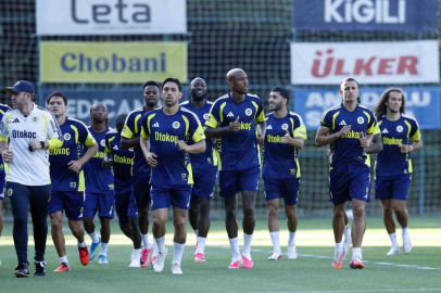 Fenerbahçe, Lyon maçının hazırlıklarını sürdürdü

