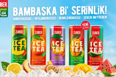Züber, Ice Tea portföyüne iki yeni çeşit daha ekledi
