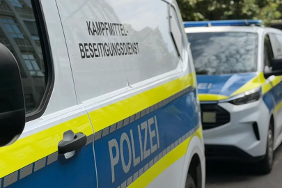 Berlin'de İkinci Dünya Savaşı'ndan kalma bomba bulundu