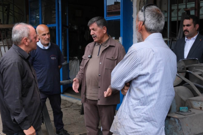 Erzincan'da kentsel dönüşüm için esnafın görüşleri alınıyor