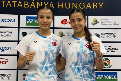 Genç milli badmintonculardan Avrupa Şampiyonası'nda 4 yarı final