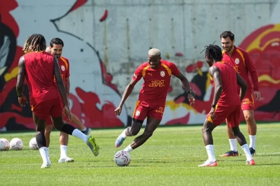 Galatasaray, Göztepe maçının hazırlıklarını sürdürdü

