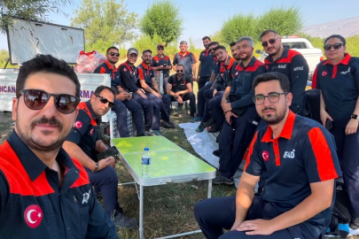 Erzincan AFAD ve JAK ekiplerinden su üstü arama kurtarma tatbikatı