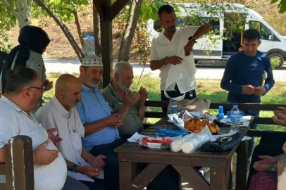 Kemah'ta huzurevi sakinlerine Mevlid-i Nebi Haftası ziyareti