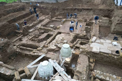 Adramytteion’da Roma villasının eşsiz mozaikleri gün yüzüne çıktı
