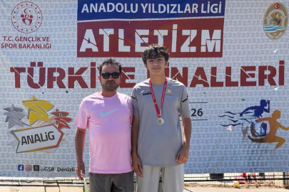Erzincanlı atlet Yüksel, Türkiye ikincisi oldu