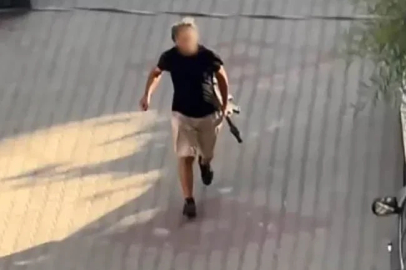 Sokak ortasında pompalı tüfekle dehşet saçan şahıs yakalandı
