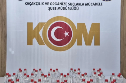 Kaçak alkol operasyonu: 51 litre etil alkol ele geçirildi
