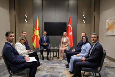Bakan Göktaş, Kuzey Makedonya'da ikili görüşmeler gerçekleştirdi