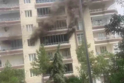 Diyarbakır’da korkutan yangın: Mahsur kalan çocuklar itfaiye merdiveni ile kurtarıldı
