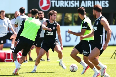 Beşiktaş, Erzurumspor FK maçı hazırlıklarını sürdürdü
