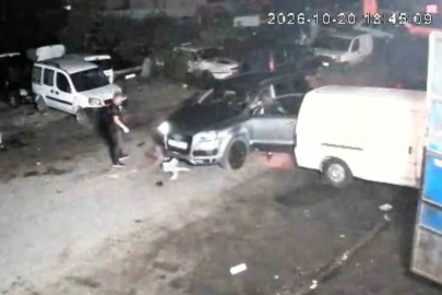 Sanayi sitesi Teksas’a döndü: Önce tüfekle ateş etti, sonra araçla ezildi

