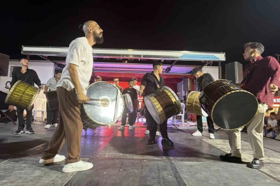 İlk kez düzenlenen Asma Davul Festivali büyük ilgi gördü
