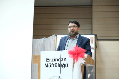 Erzincan İl Müftüsü Fakirullahoğlu personelle vedalaştı