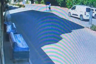 Elazığ’da yaşlı adamın hayatını kaybettiği kaza anı kameralara yansıdı
