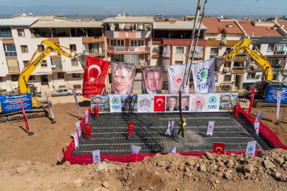 Manisa’da 137 konutluk projenin temeli atıldı
