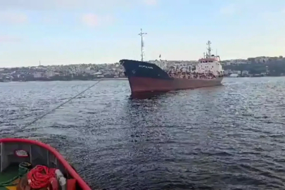 Kocaeli açıklarında fuel oil yüklü tanker arızalandı: Güvenli bölgeye çekildi
