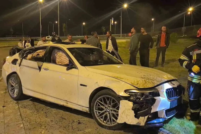 Erzurum’da araçlar çarpıştı: 2 yaralı
