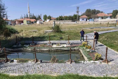 Kargalık köyündeki 2 bin yıllık antik havuz 20 yıl sonra yeniden doldu
