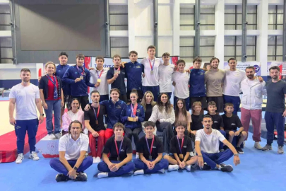 Bolulu cimnastikçilerden Ankara’da madalya yağmuru
