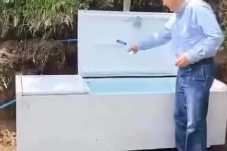Atıl buzdolabını hayrat çeşmesine dönüştürdüler
