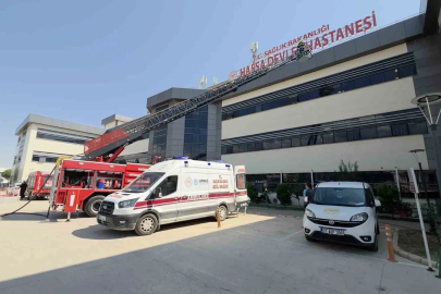 Yardım çağrılarının yükseldiği tatbikat gerçeğini aratmadı
