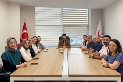 Anestezi ve Reanimasyon Kliniğinde değerlendirme toplantısı yapıldı