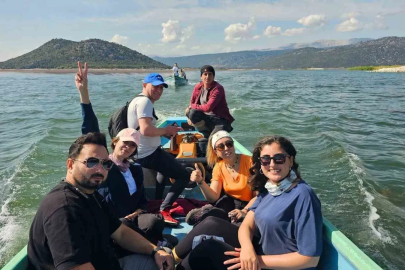 Beyşehir’in gizli cennet adasında nefes kesen keşif
