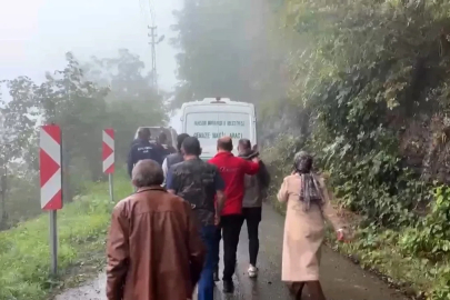Trabzon’da toprak kayması: 1 ölü
