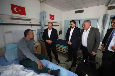 Sağlık-Sen’den gazilere ziyaret

