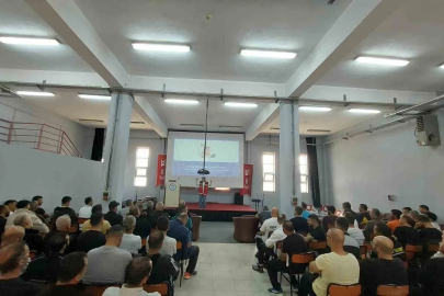 Bandırma Açık Ceza İnfaz Kurumu’nda kadına yönelik şiddet eğitimi
